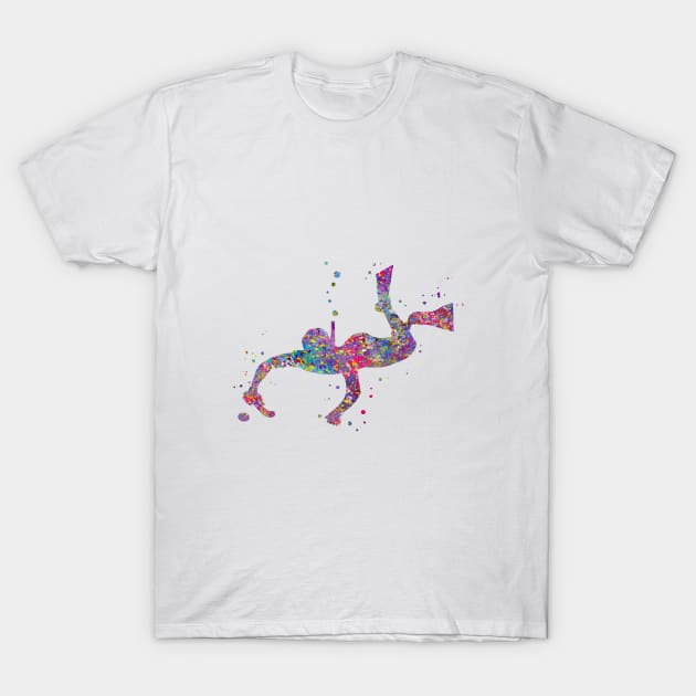 Underwater hockey T-Shirt by RosaliArt